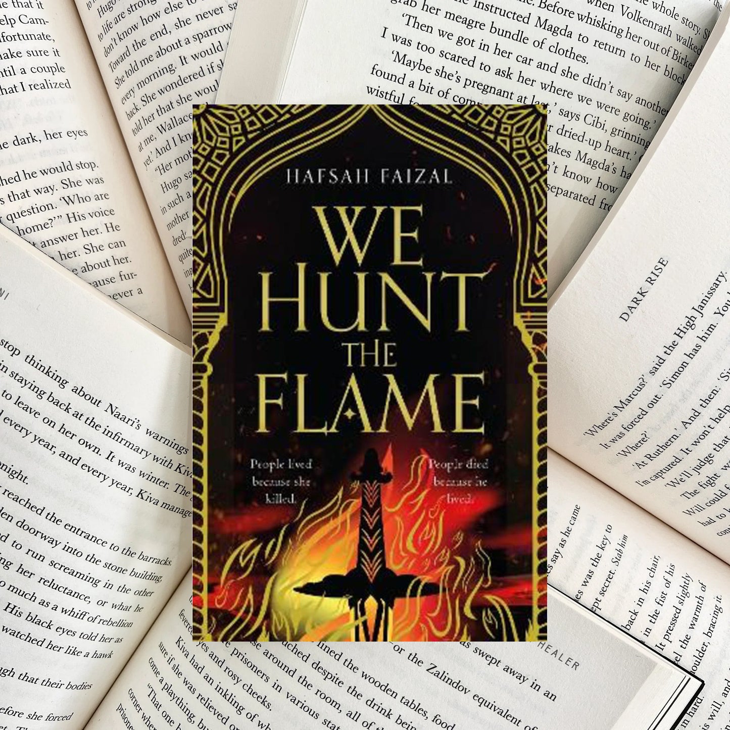 We Hunt the Flame By Hafsah Faizal (SECOND-HAND)