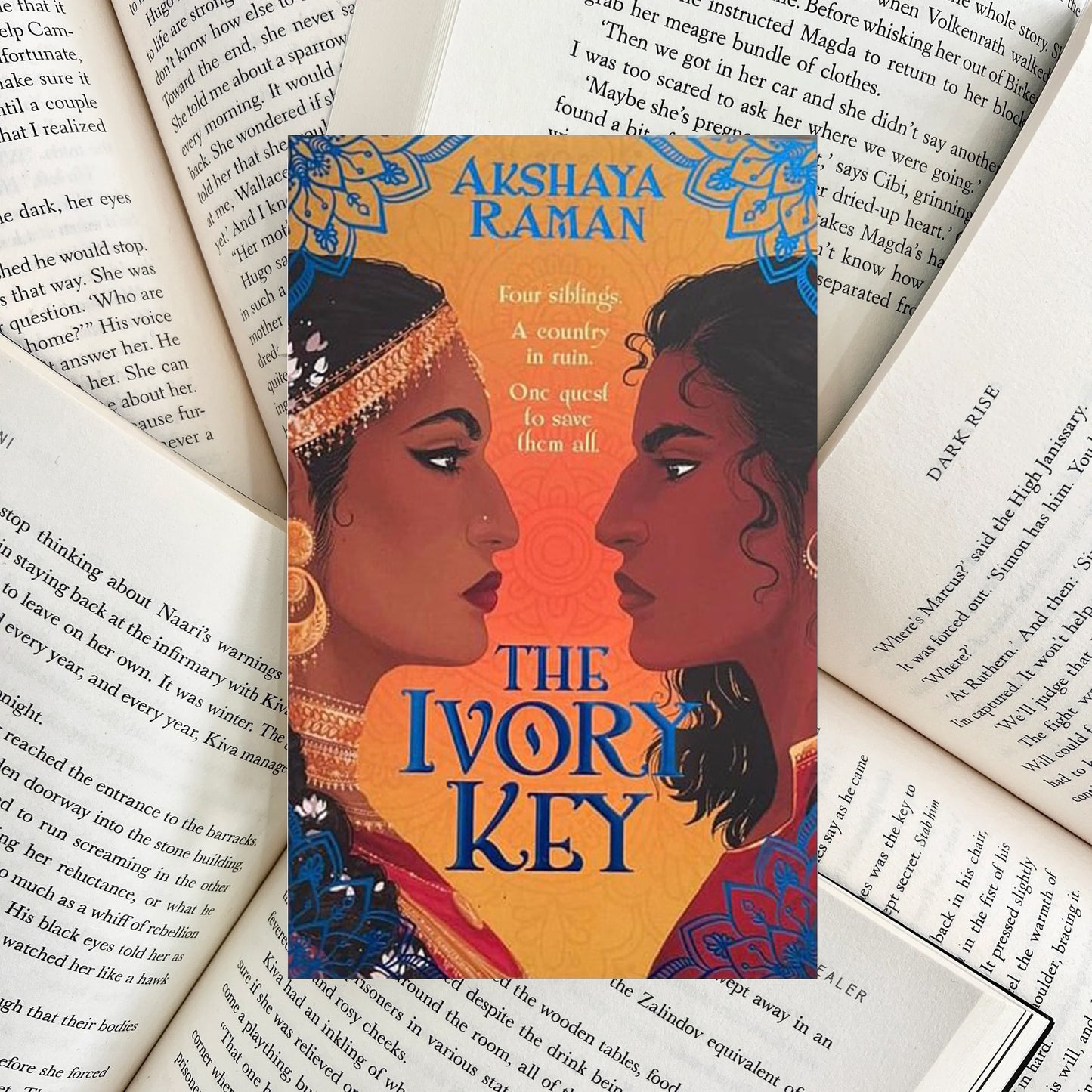 The Ivory Key By Akshaya Raman SPECIAL EDITION (SECOND-HAND)