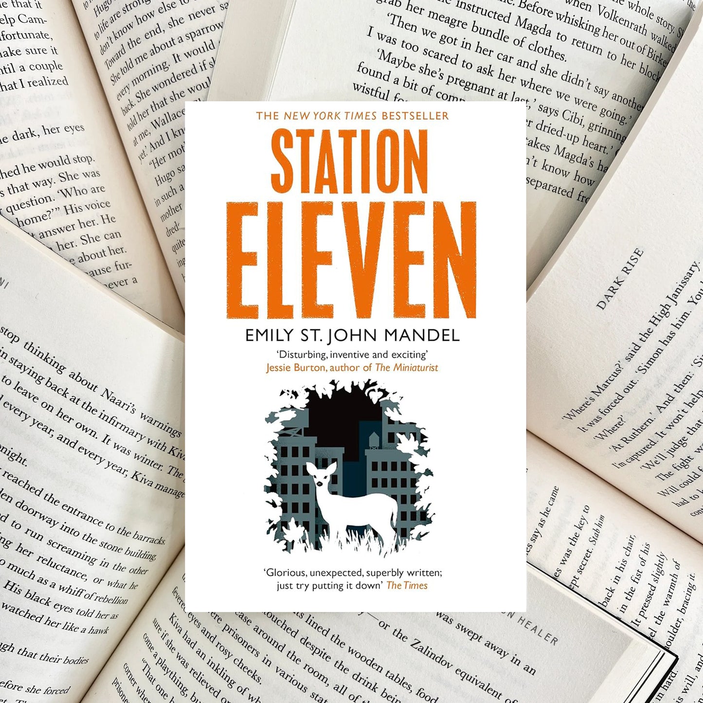 Station Eleven By Emily St. John Mandel (SECOND-HAND)