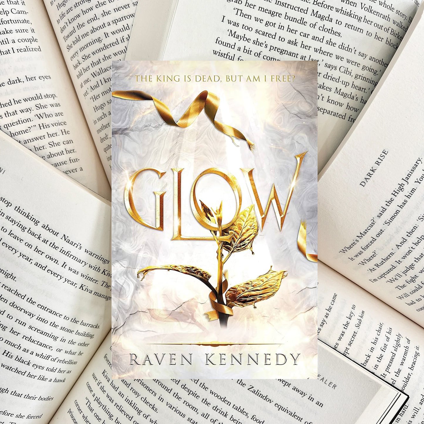 Glow By Raven Kennedy (SECOND-HAND)