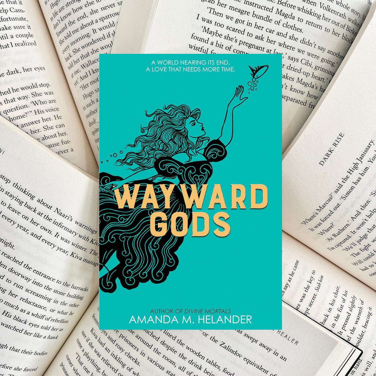 Wayward Gods By Amanda M. Helander HARDBACK (SECOND-HAND)