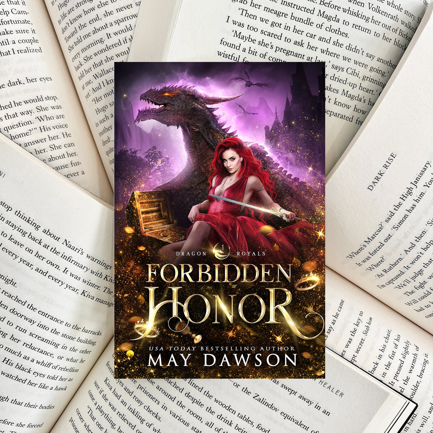 Forbidden Honor By May Dawson SIGNED (NEW)