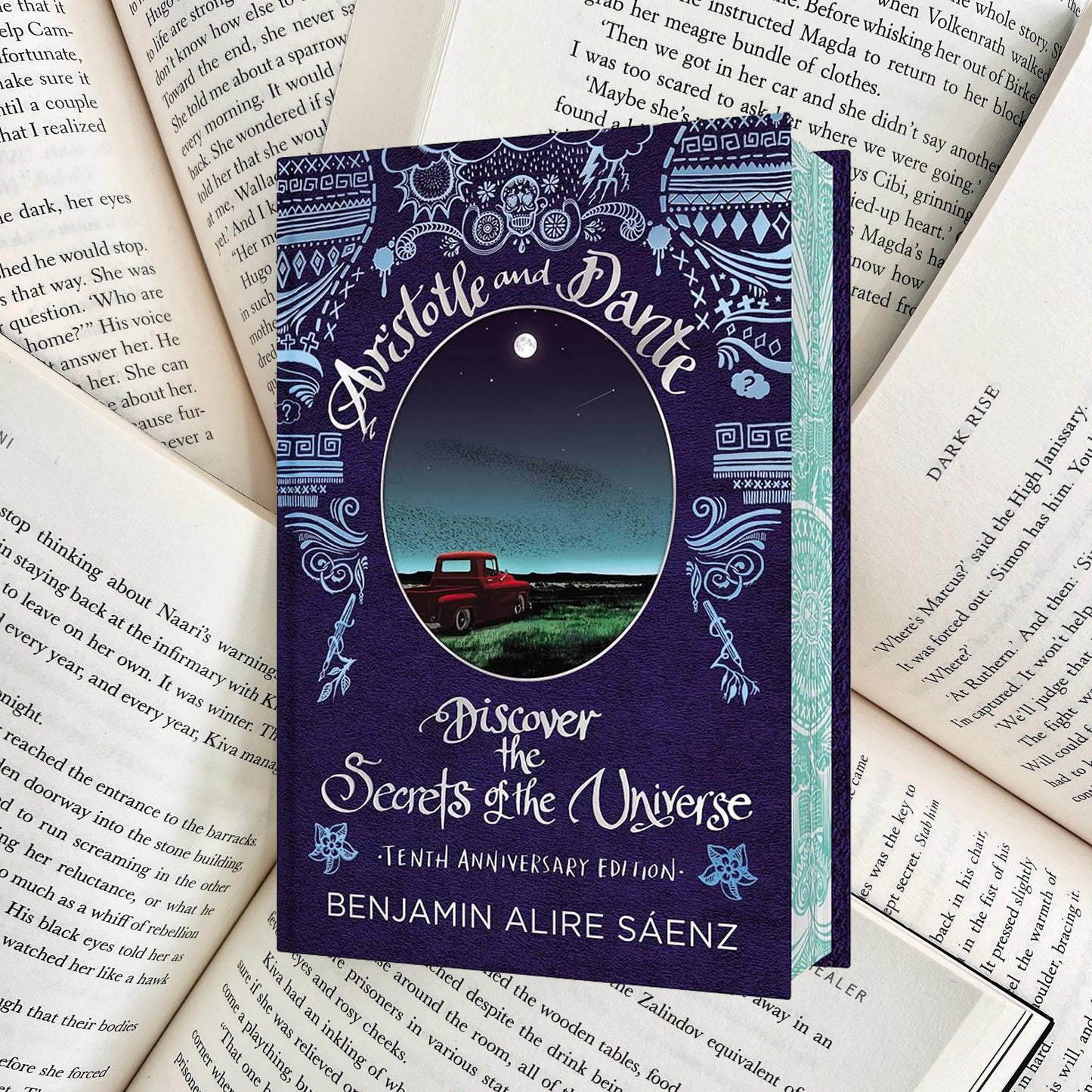 Aristotle and Dante Discover the Secrets of the Universe By Benjamin Alire Sáenz HARDBACK (NEW)