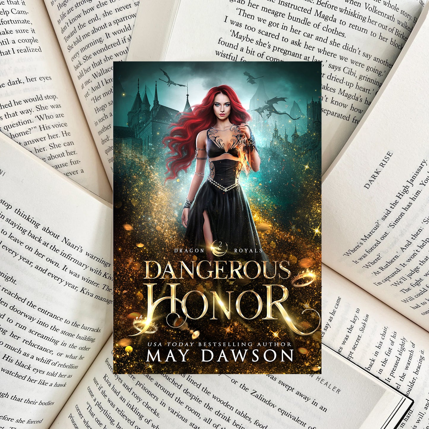 Dangerous Honor By May Dawson SIGNED (NEW)
