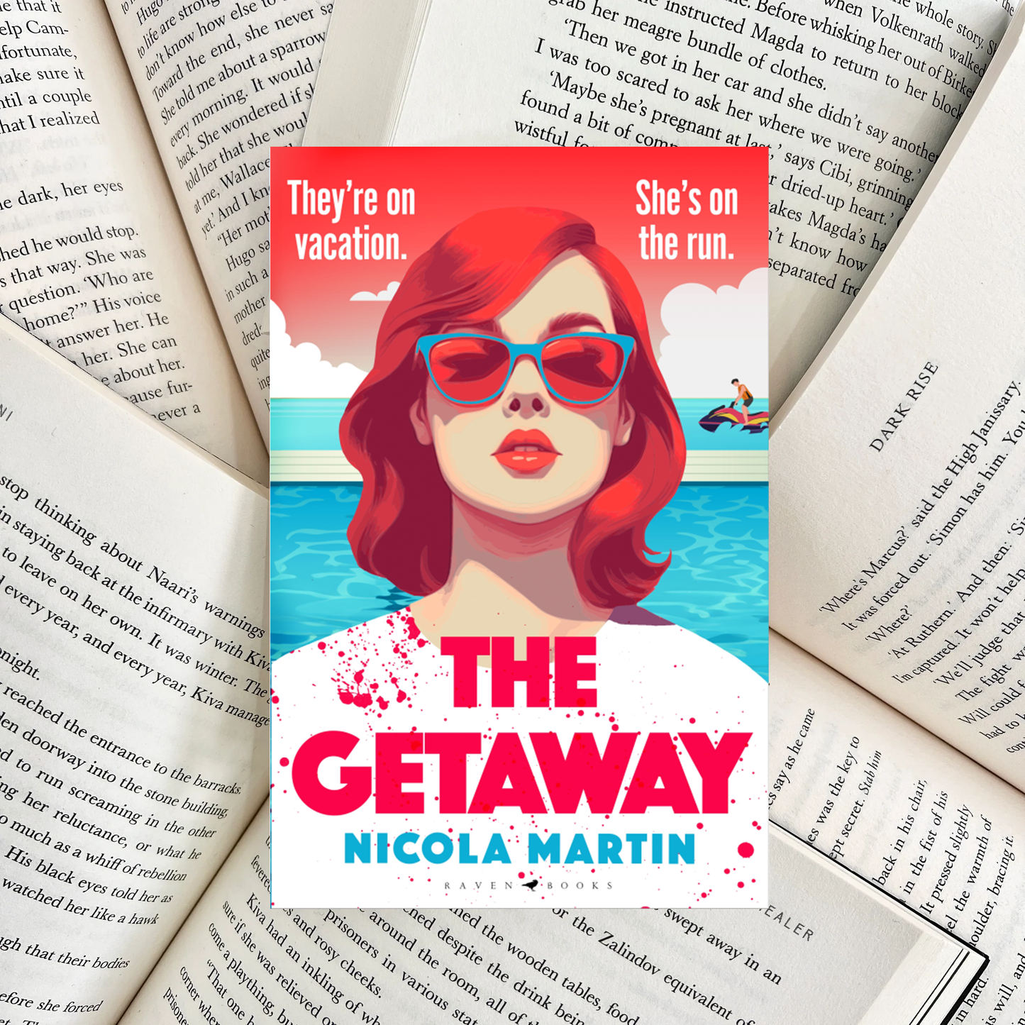 The Getaway By Nicola Martin HARDBACK (SECOND-HAND)
