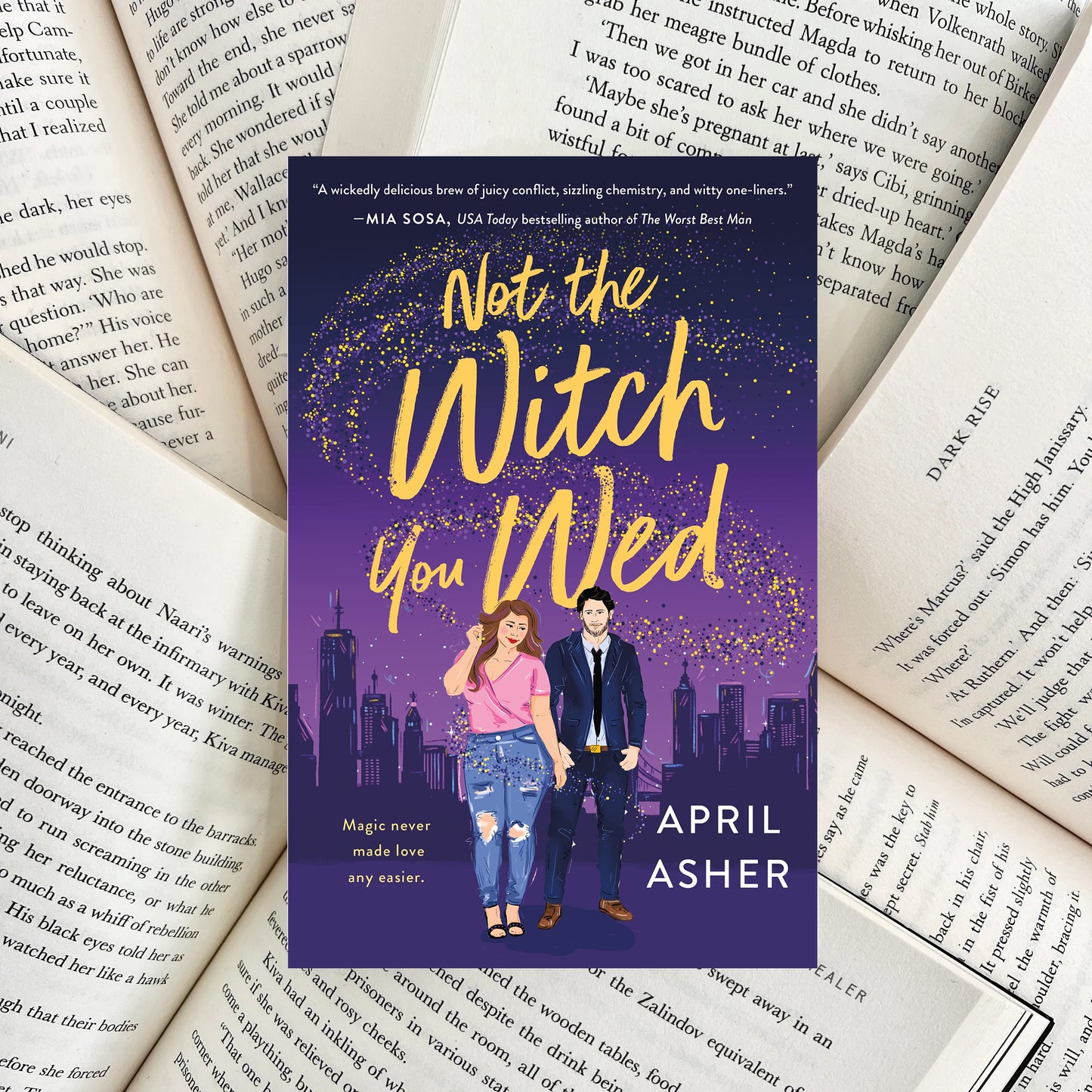 Not the Witch You Wed By April Asher (SECOND-HAND)