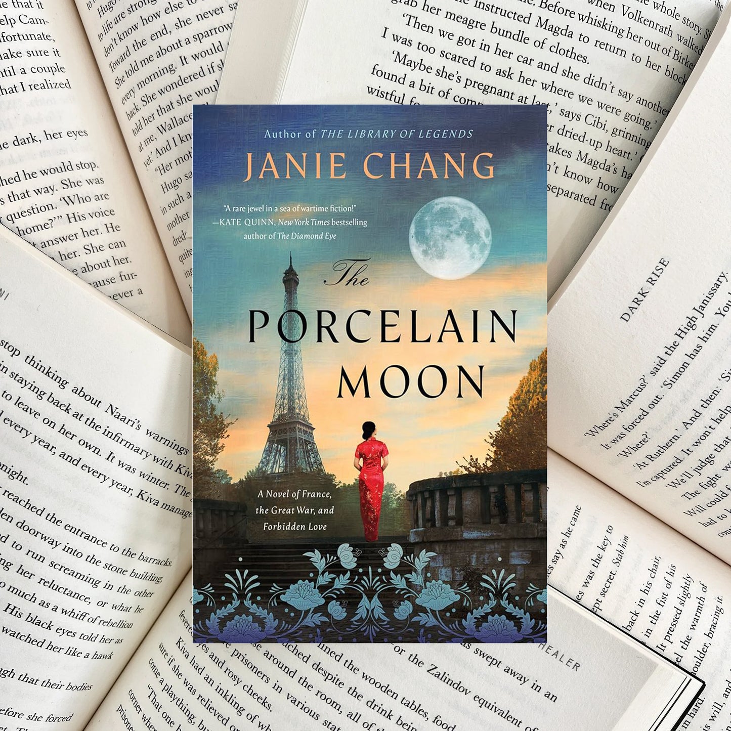 The Porcelain Moon By Janie Chang (NEW)