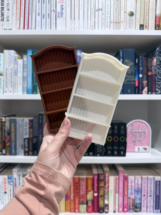 3D Printed Mini Bookshelf & Books - The Albright Library