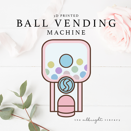 Gacha Ball Vending Machine (3D Printed)