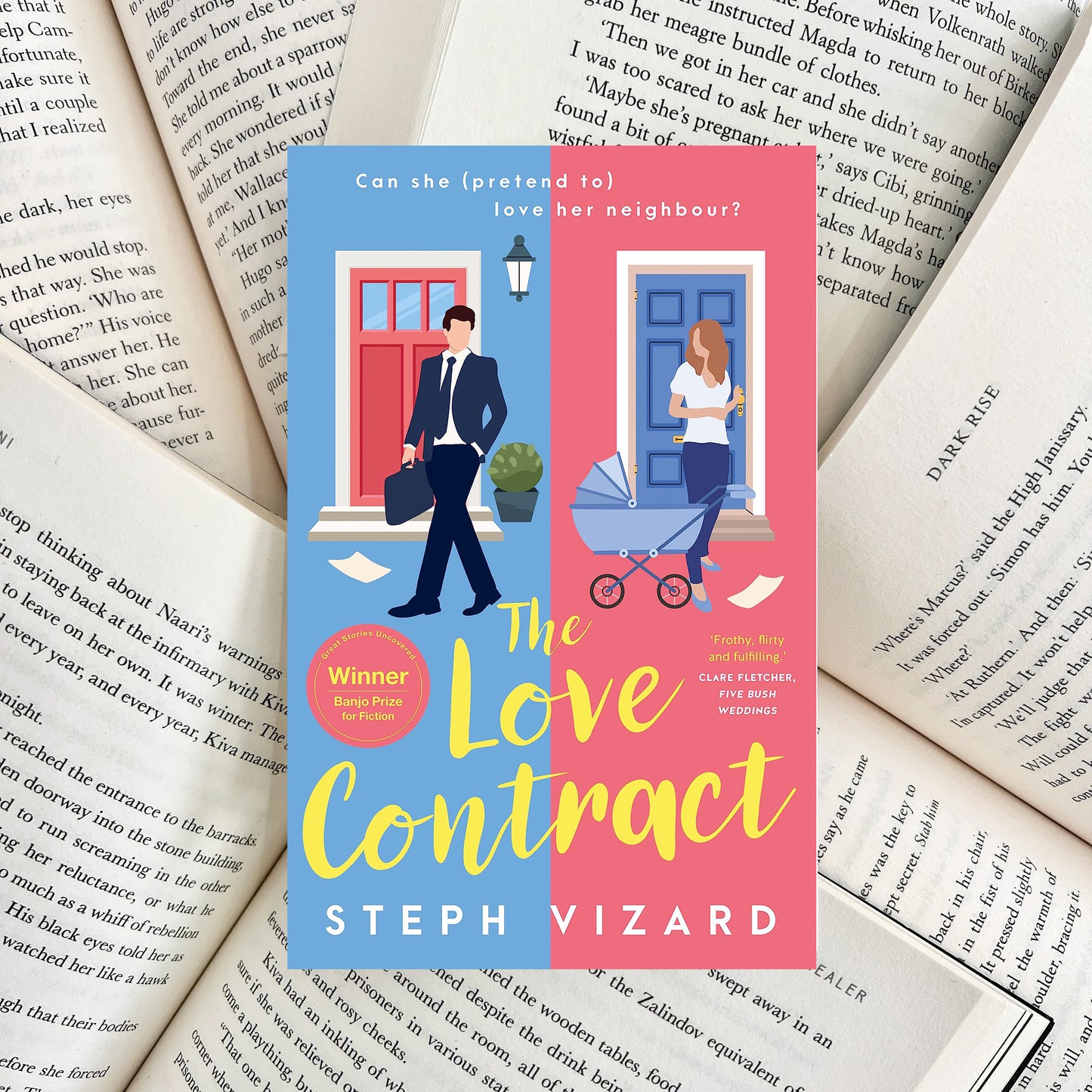 The Love Contract By Steph Vizard (SECOND-HAND)