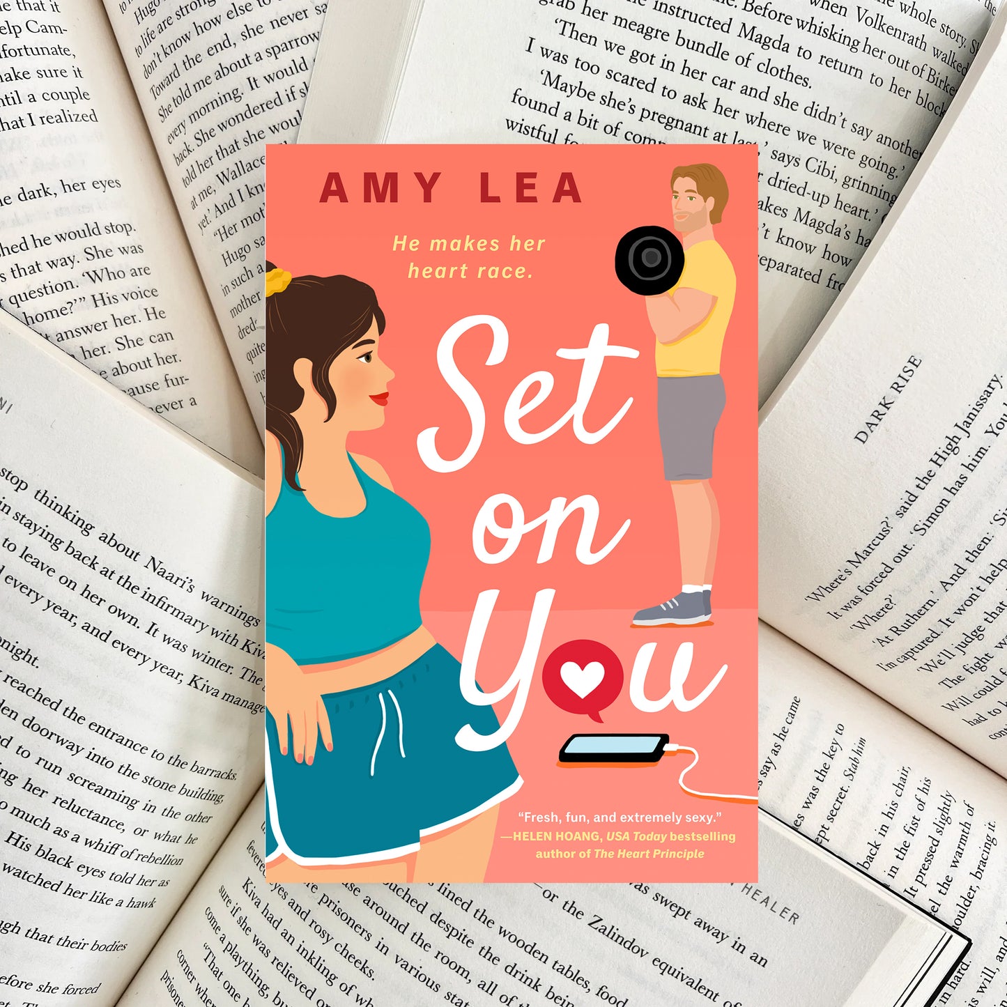 Set on You By Amy Lea (SECOND-HAND)