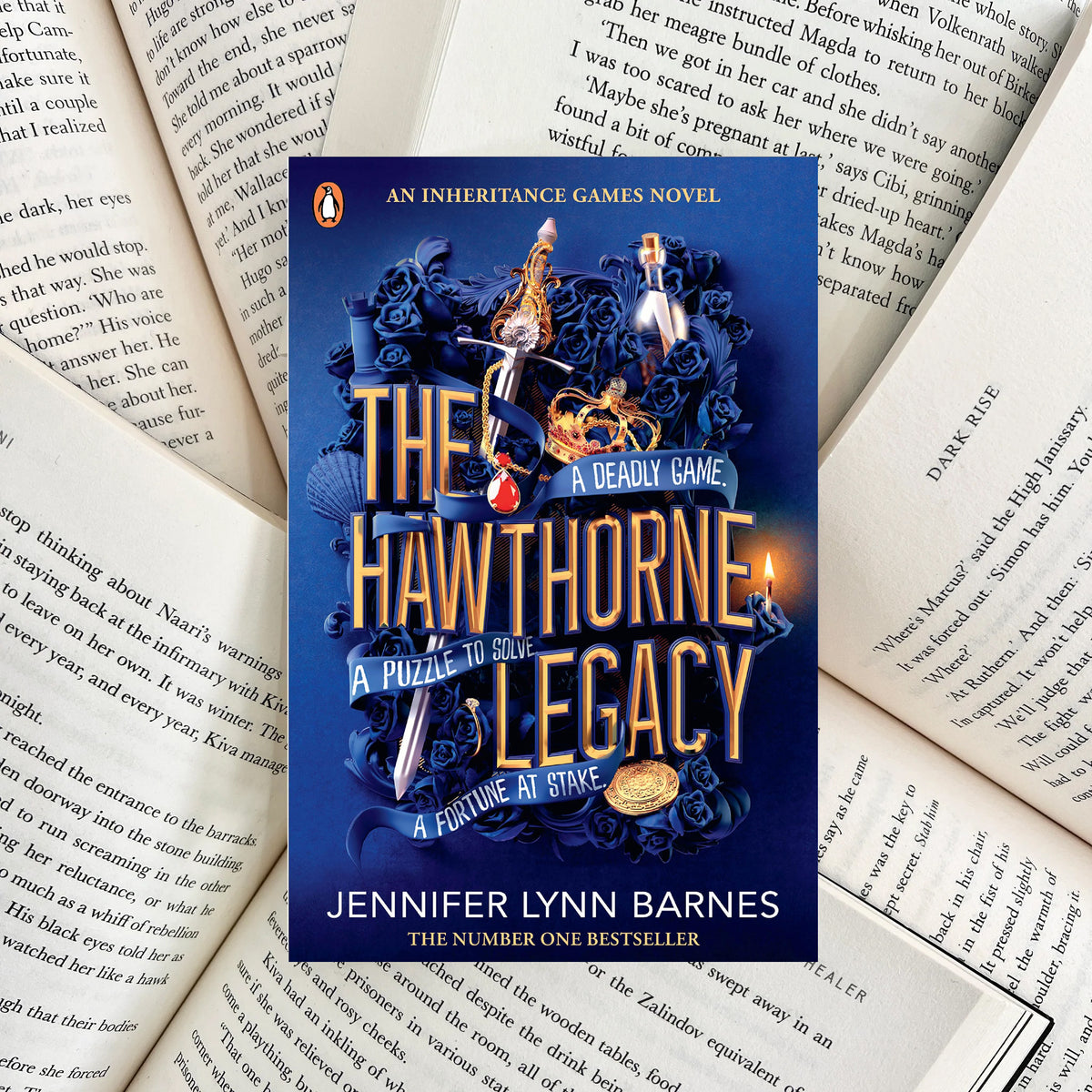 The Hawthorne Legacy By Jennifer Lynn Barnes HARDBACK (SECOND-HAND)