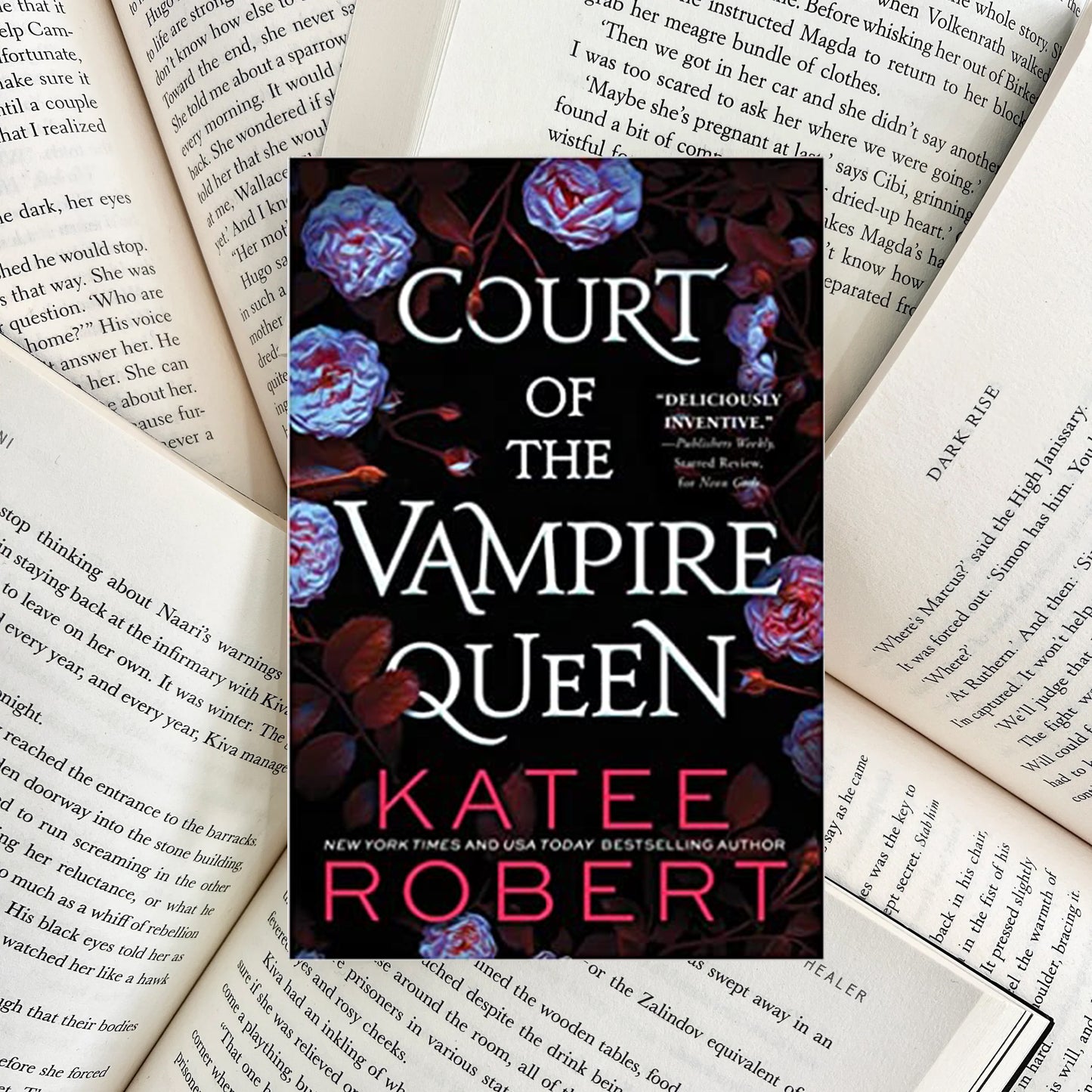 Court of the Vampire Queen By Katee Robert (SECOND-HAND)