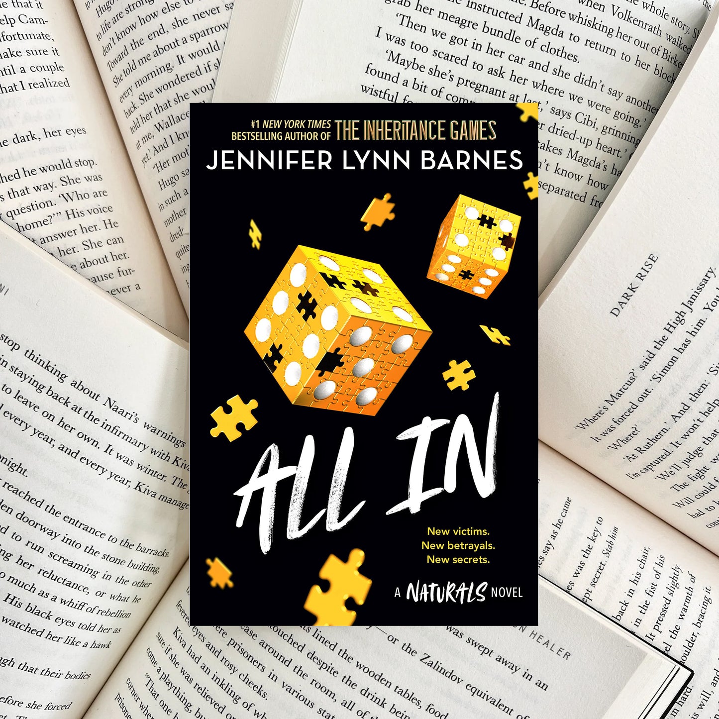 All In By Jennifer Lynn Barnes (NEW)