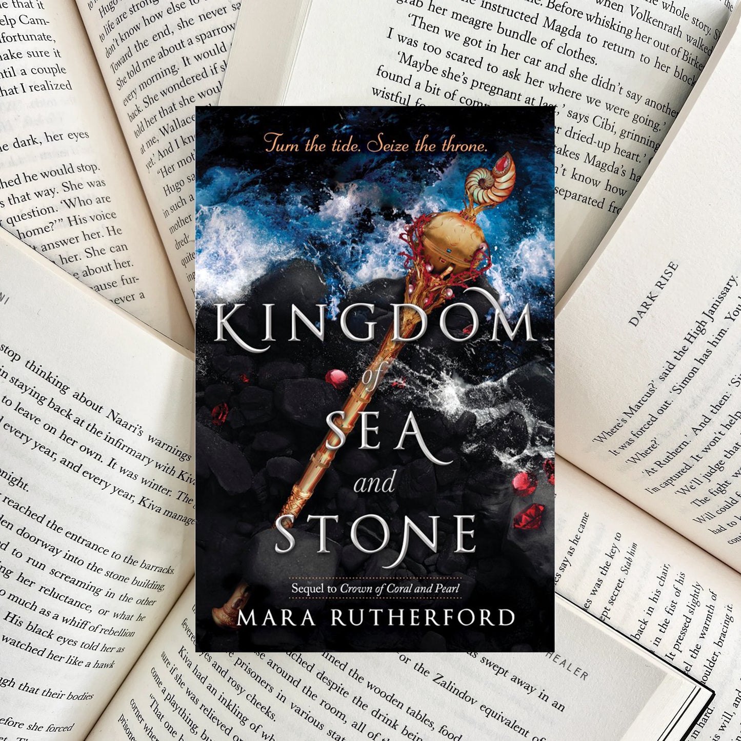 Kingdom of Sea and Stone By Mara Rutherford (SECOND-HAND)