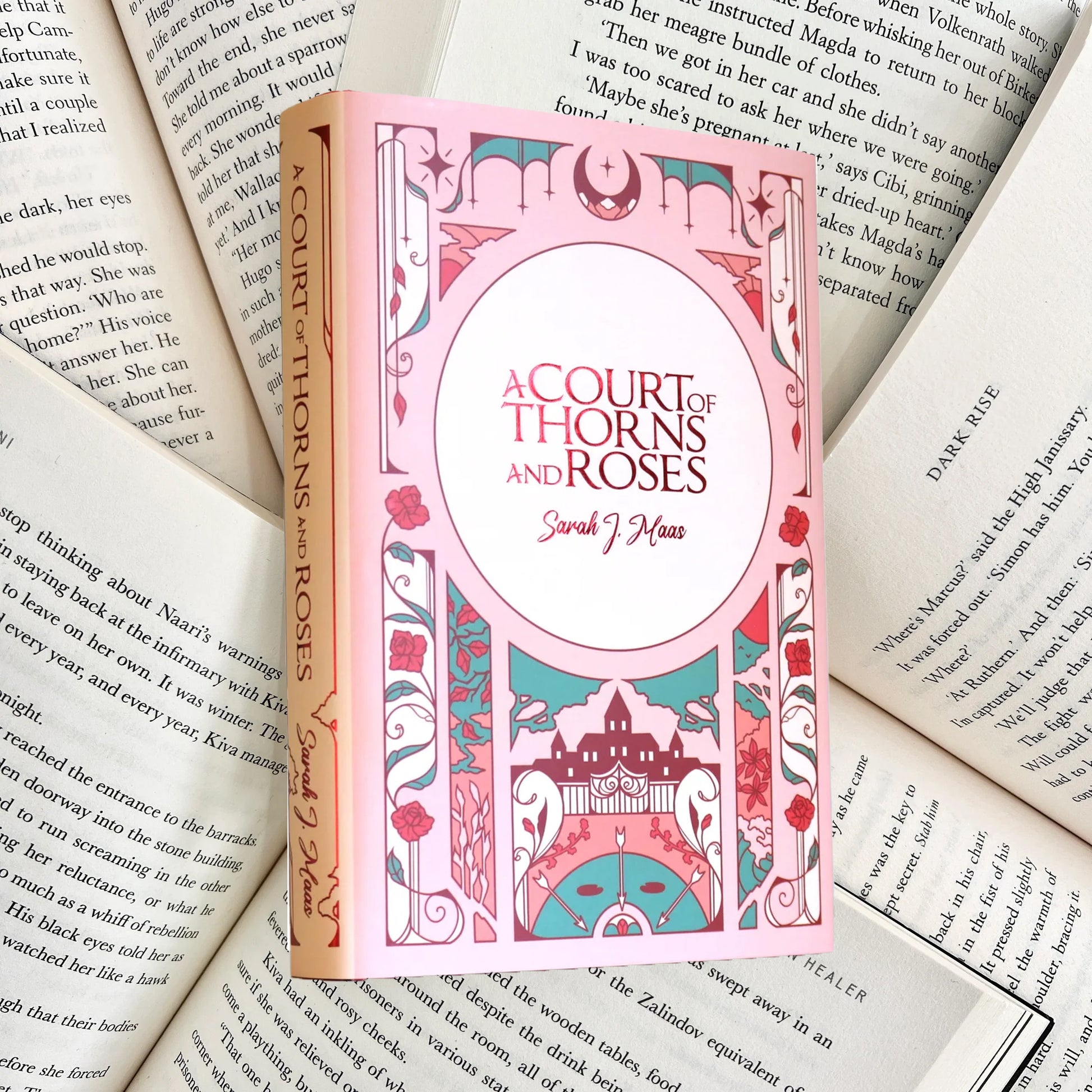 A Court of Thorns and Roses By Sarah J. Maas SPECIAL DUST JACKET (NEW) - The Albright Library