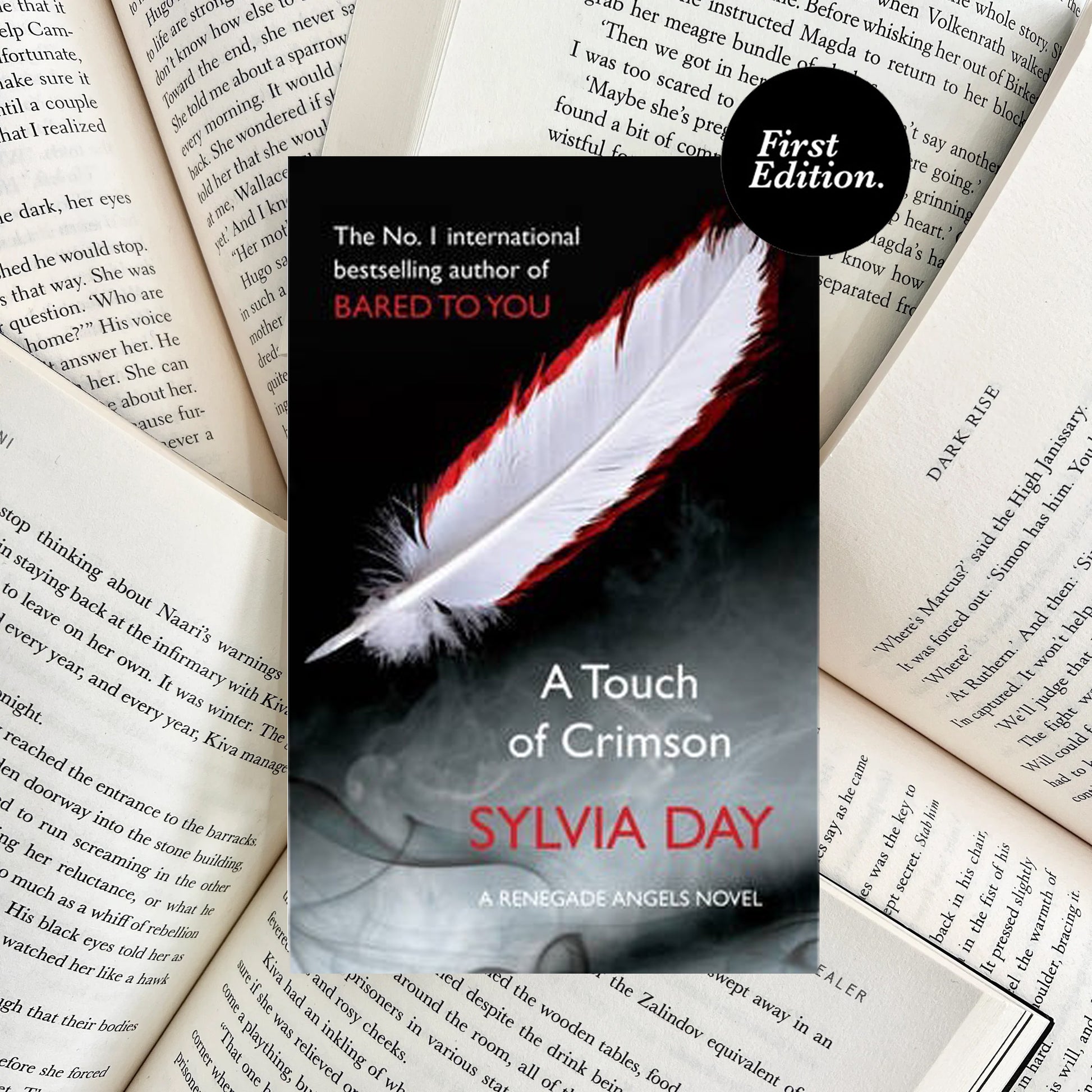A Touch of Crimson By Sylvia Day (SECOND-HAND) - The Albright Library