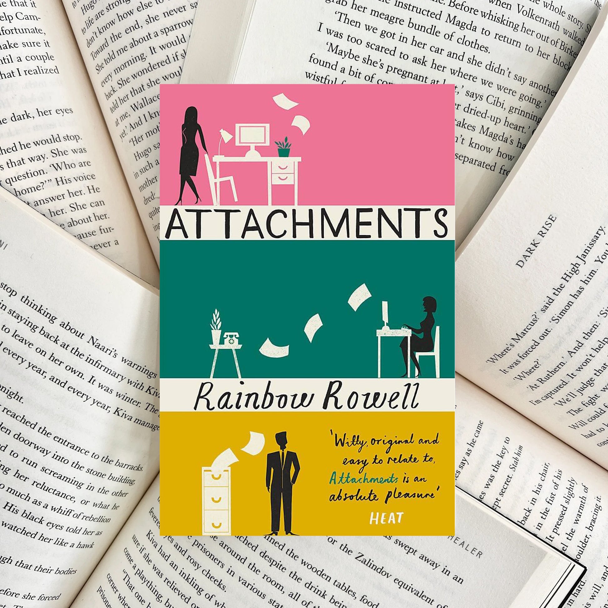 Attachments By Rainbow Rowell (SECOND-HAND) - The Albright Library