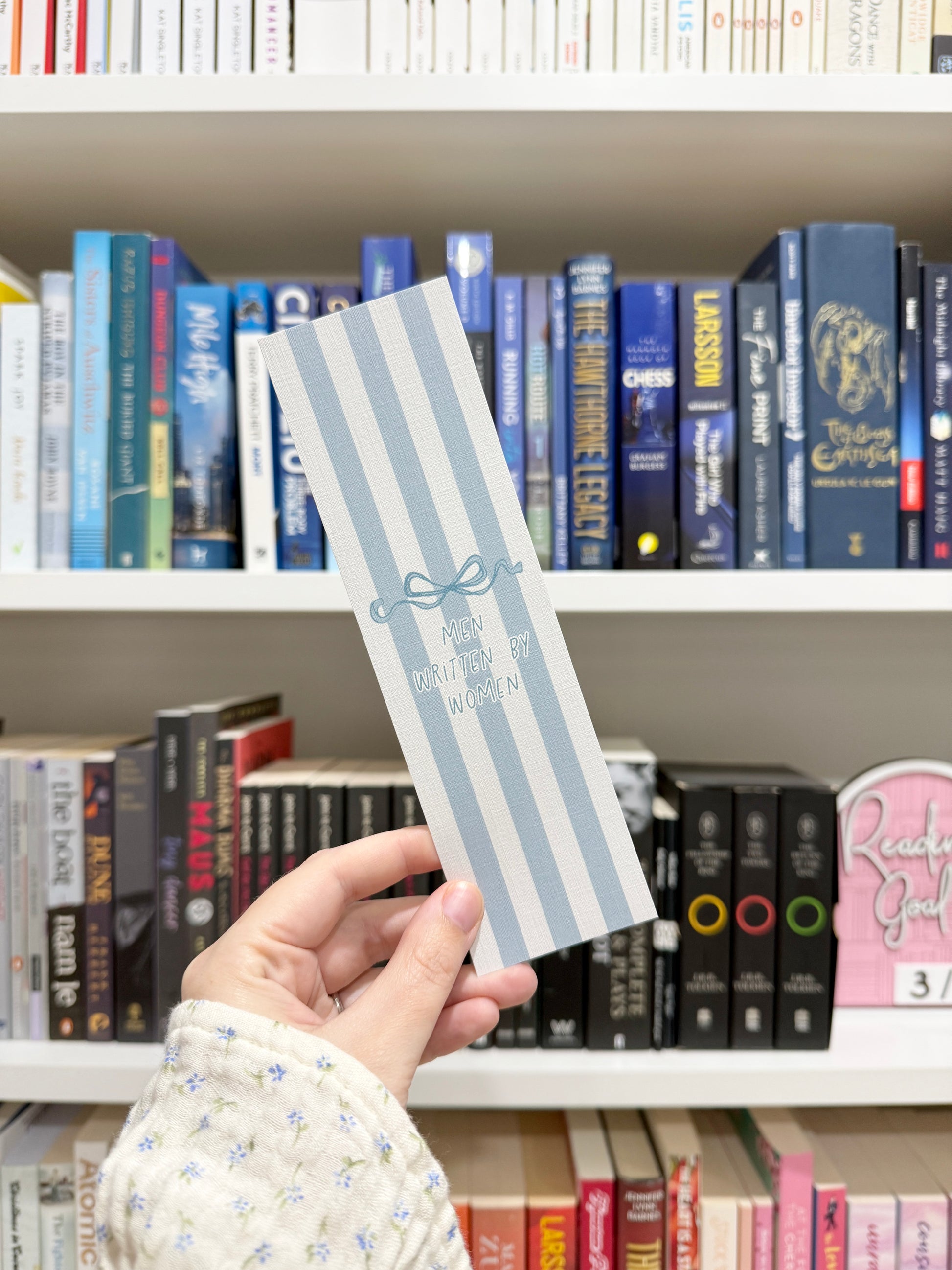 Bow Candy Stripes BOOKMARKS - The Albright Library