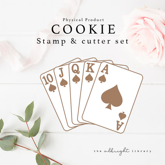 Casino Deck Of Cards Cutter & Stamp (3D Printed) - The Albright Library