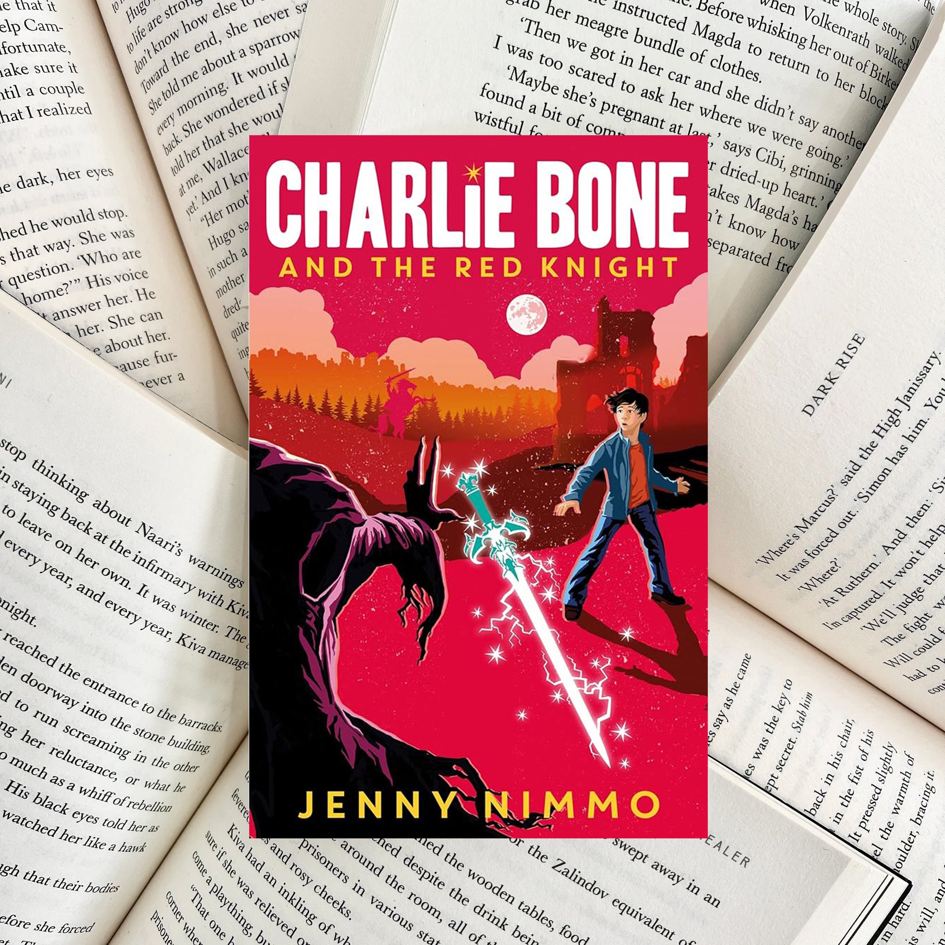 Charlie Bone and the Red Knight By Jenny Nimmo (SECOND-HAND) - The Albright Library