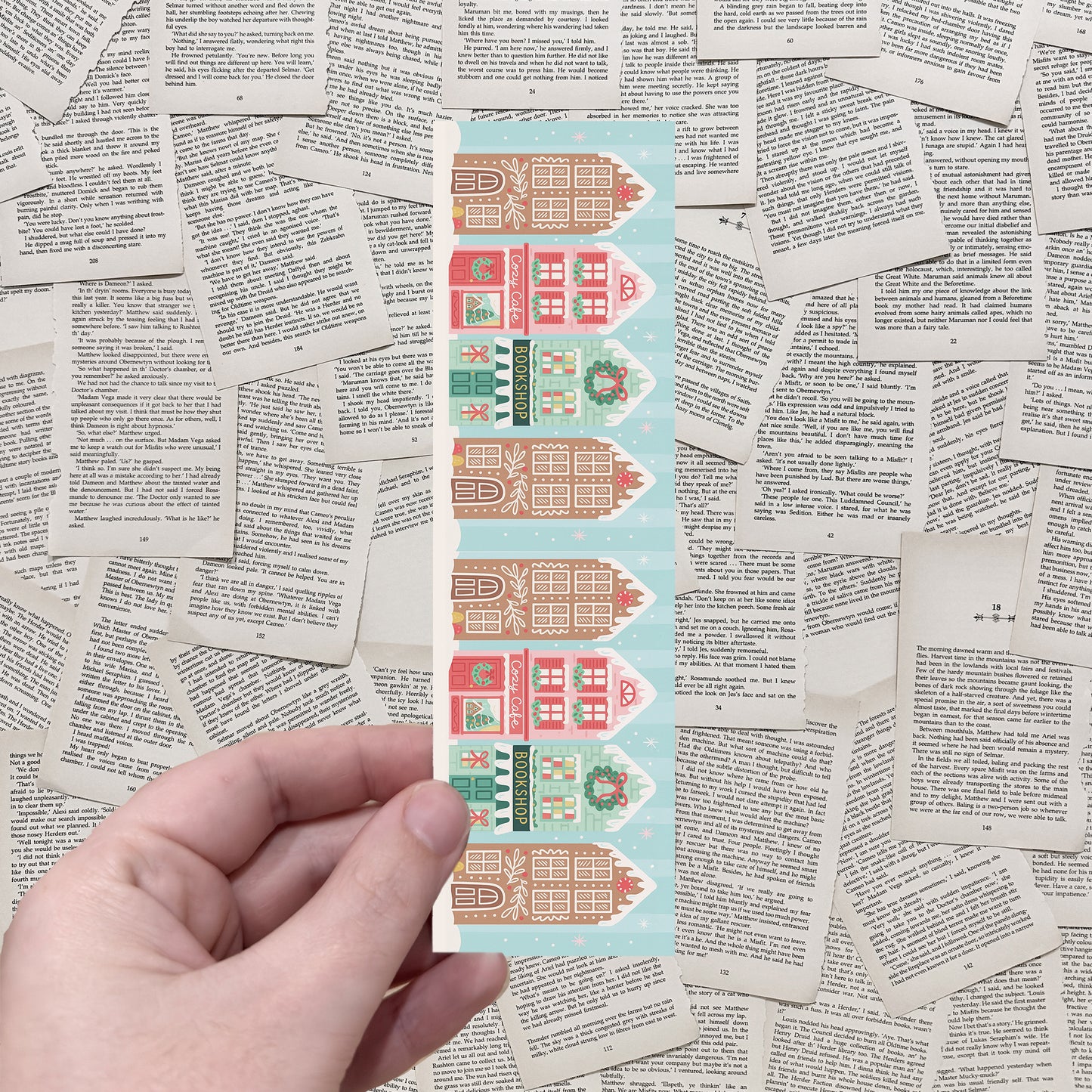 Christmas Village BOOKMARK - The Albright Library