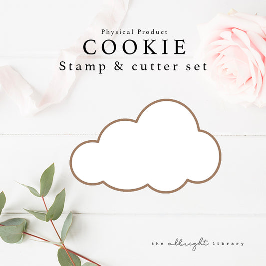 Cloud Cutter & Stamp (3D Printed) - The Albright Library