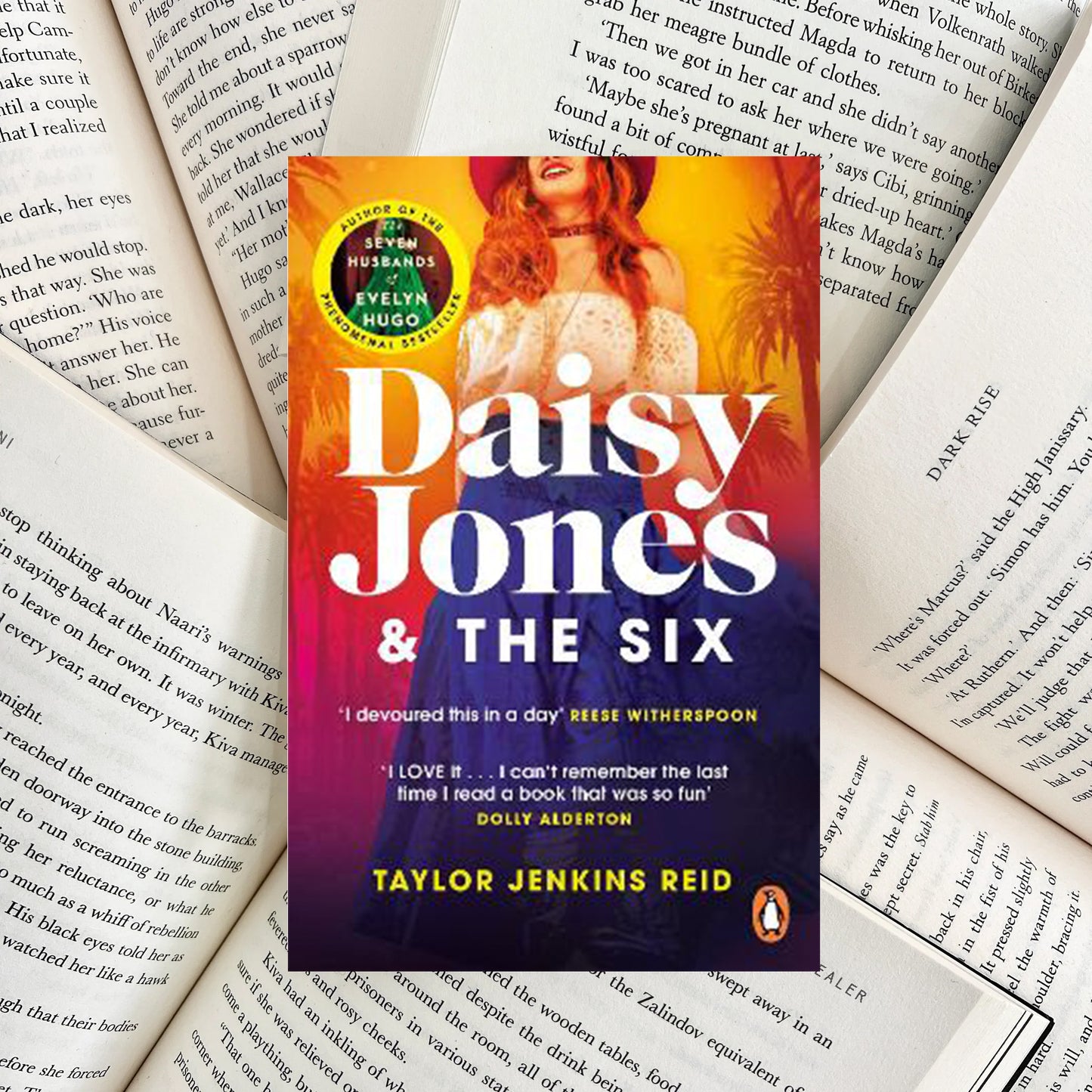 Daisy Jones & The Six By Taylor Jenkins Reid (SECOND-HAND) - The Albright Library