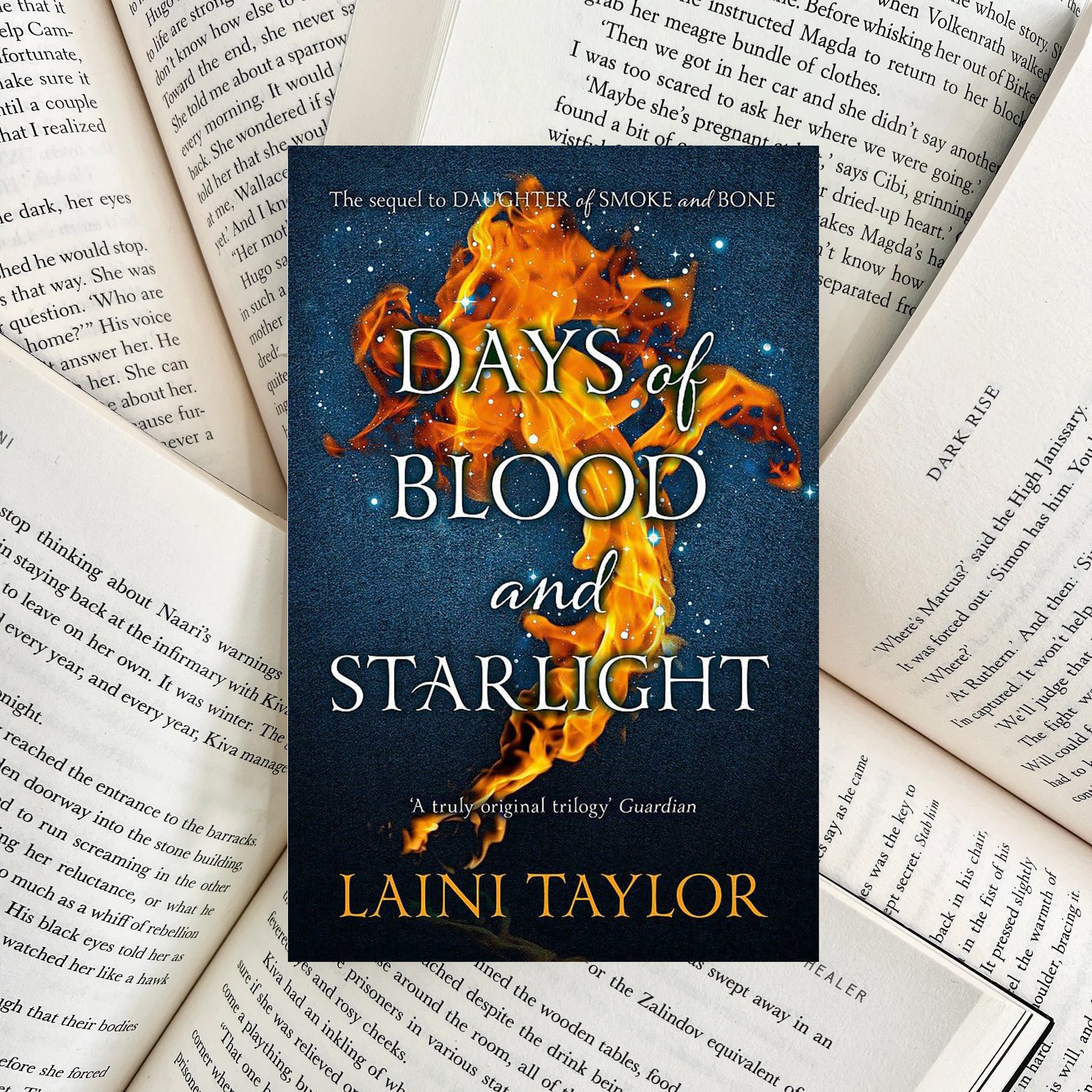 Days of Blood & Starlight By Laini Taylor (SECOND-HAND) - The Albright Library