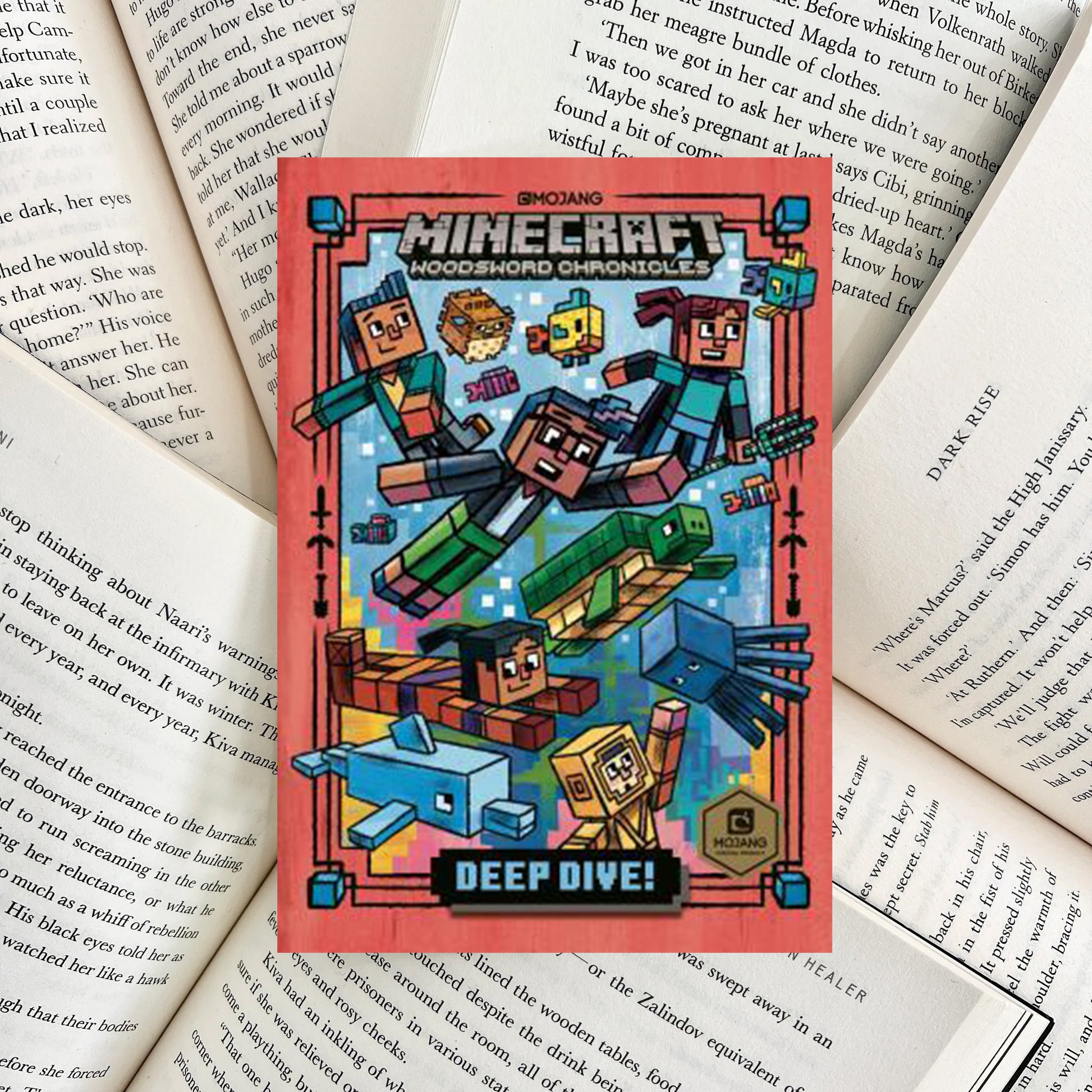 Deep Dive! Minecraft Woodsword Chronicles (SECOND-HAND) - The Albright Library