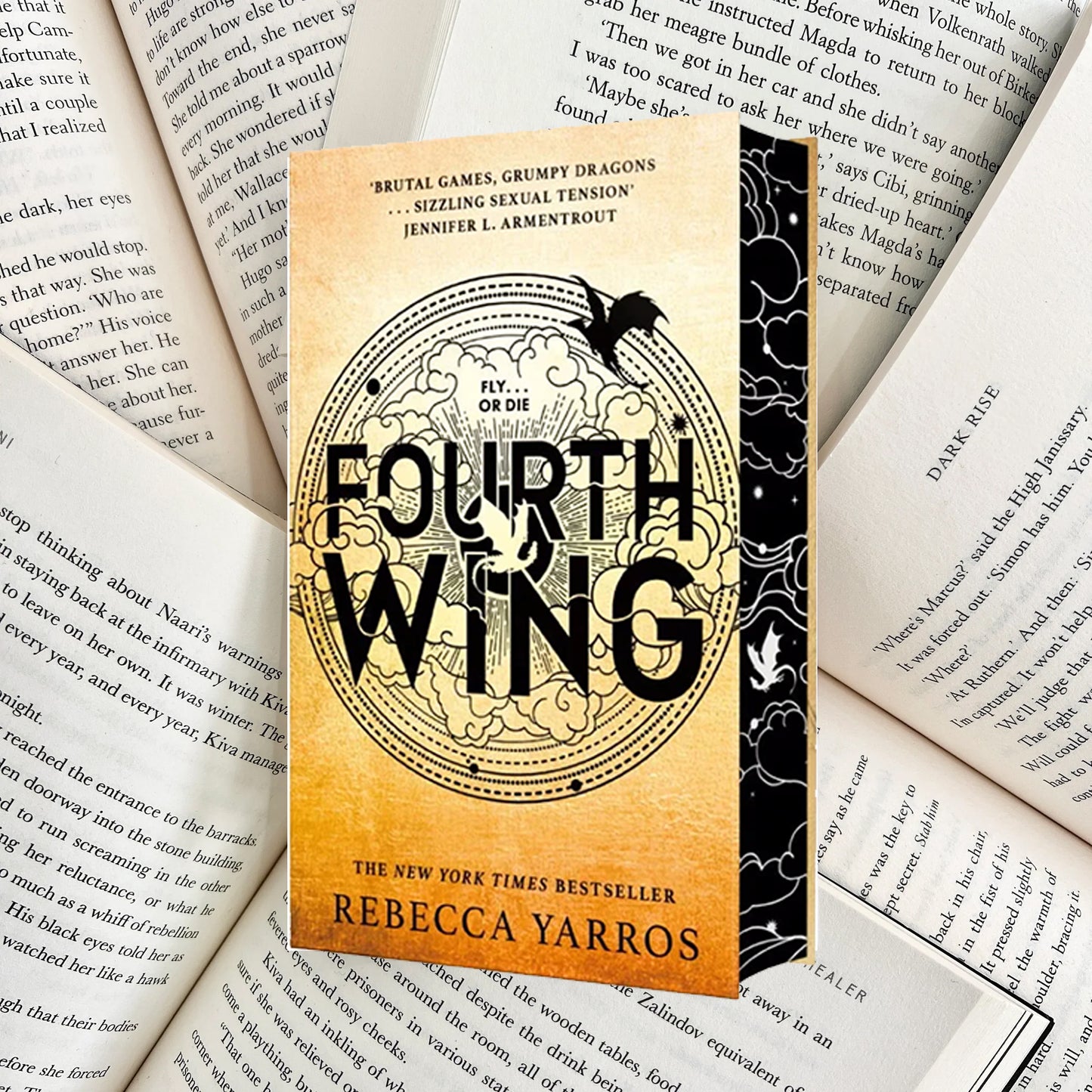 Fourth Wing By Rebecca Yarros ANZ SPECIAL EDITION HARDBACK (NEW)