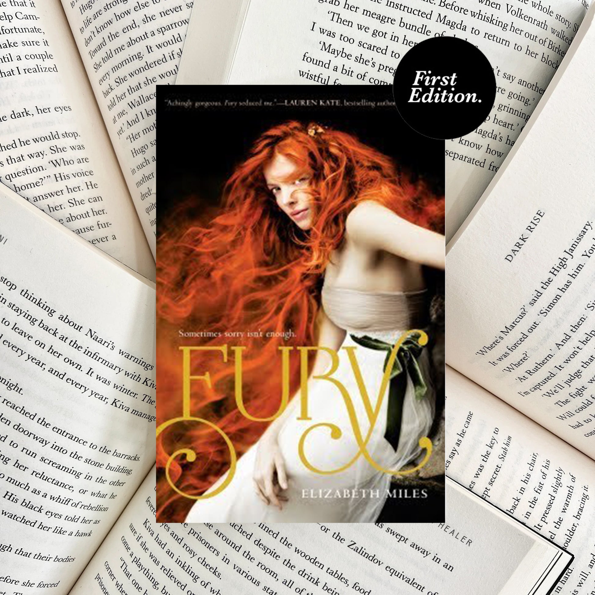 Fury By Elizabeth Miles (SECOND-HAND) - The Albright Library