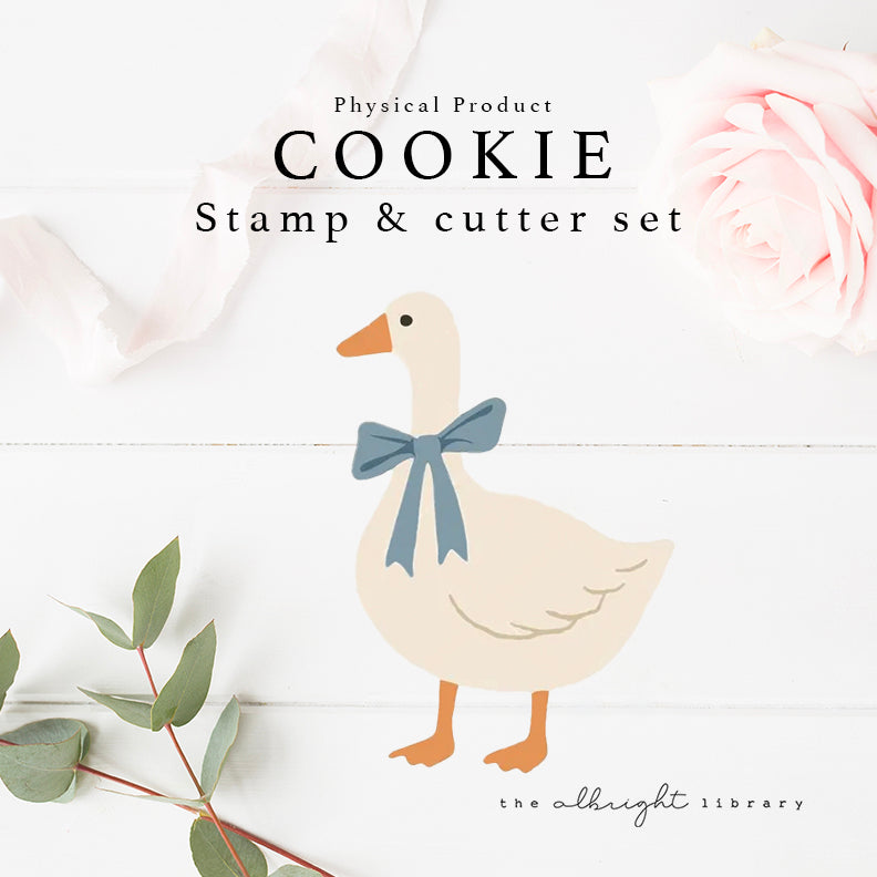 Goose Cutter & Stamp (3D Printed) - The Albright Library