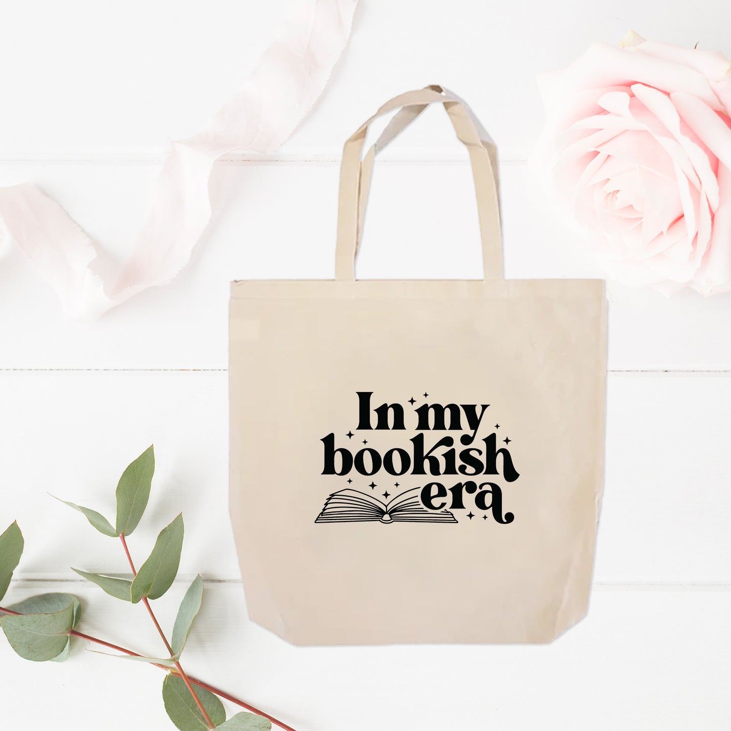 In My Bookish Era Tote Bag - The Albright Library