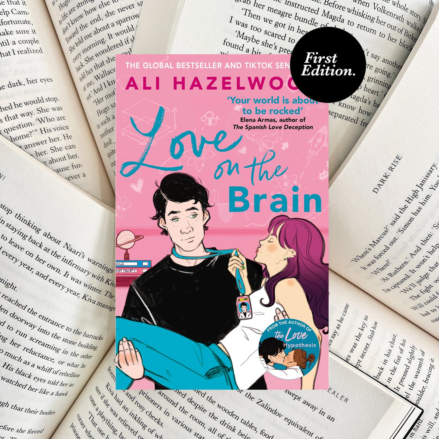 Love on the Brain By Ali Hazelwood (SECOND-HAND) - The Albright Library