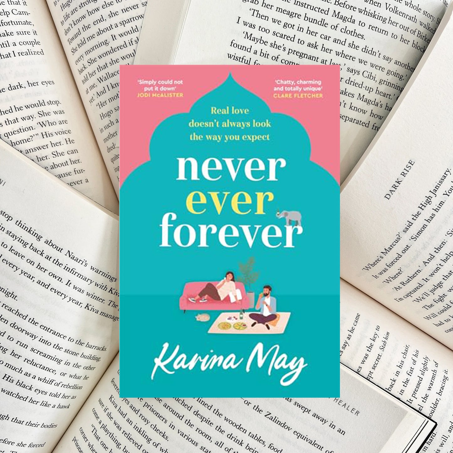 Never Ever Forever By Karina May (NEW) - The Albright Library