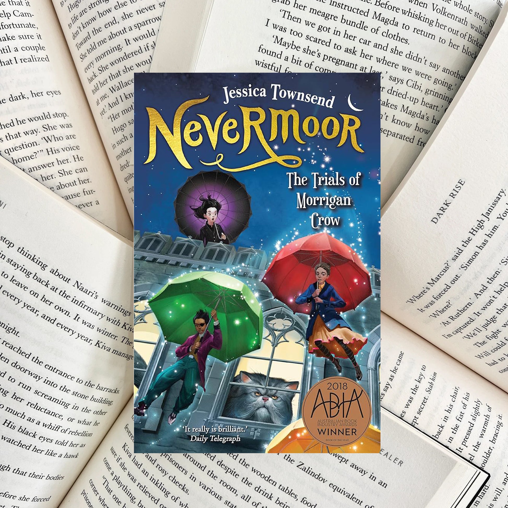 Nevermoor: The Trials of Morrigan Crow By Jessica Townsend (SECOND-HAND) - The Albright Library