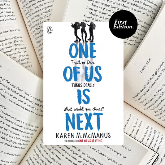 One of Us Is Next By Karen M. McManus SPRAYED EDGES (NEW) - The Albright Library