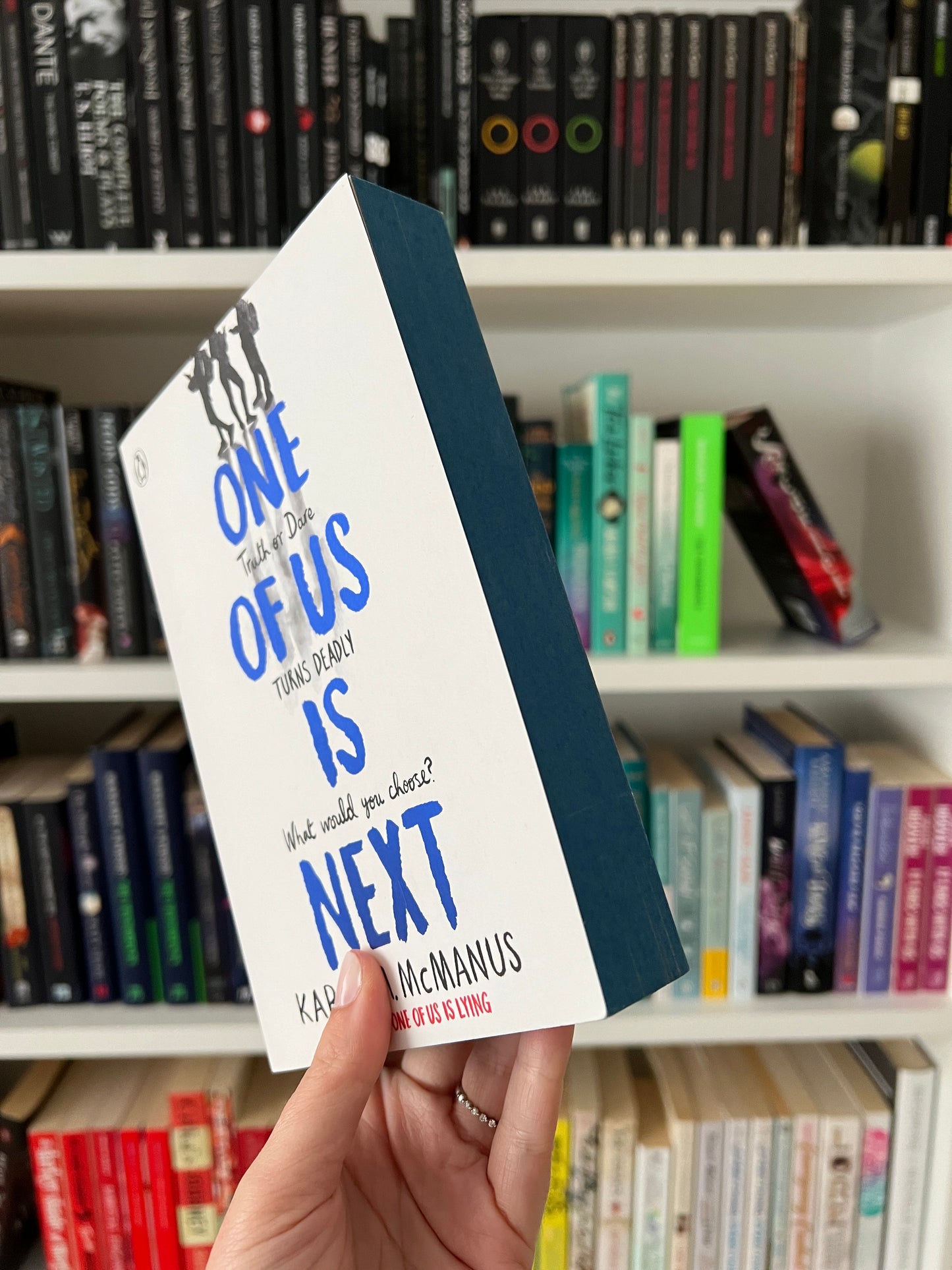 One of Us Is Next By Karen M. McManus SPRAYED EDGES (NEW) - The Albright Library