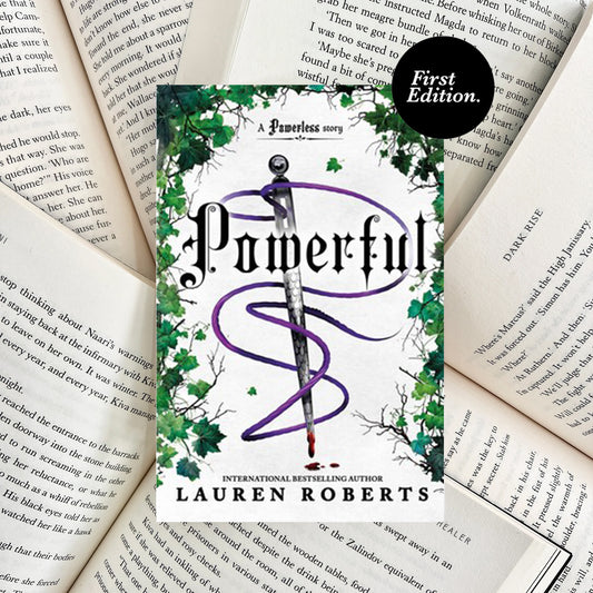 Powerful By Lauren Roberts SPECIAL EDITION HARDBACK (NEW) - The Albright Library