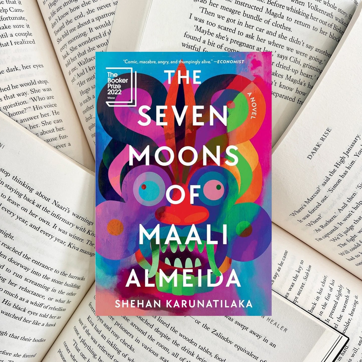The Seven Moons of Maali Almeida By Shehan Karunatilaka (NEW) - The Albright Library
