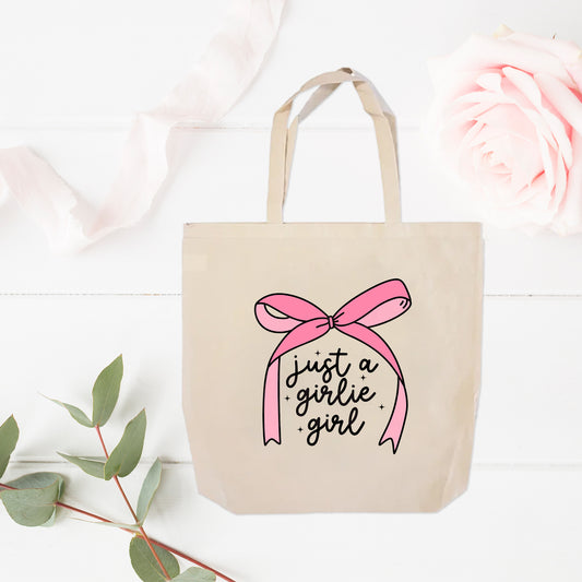 Just A Girlie Girl Tote Bag