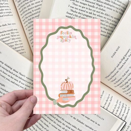 Feelin' Pumpkin Spicy A5 Notepad