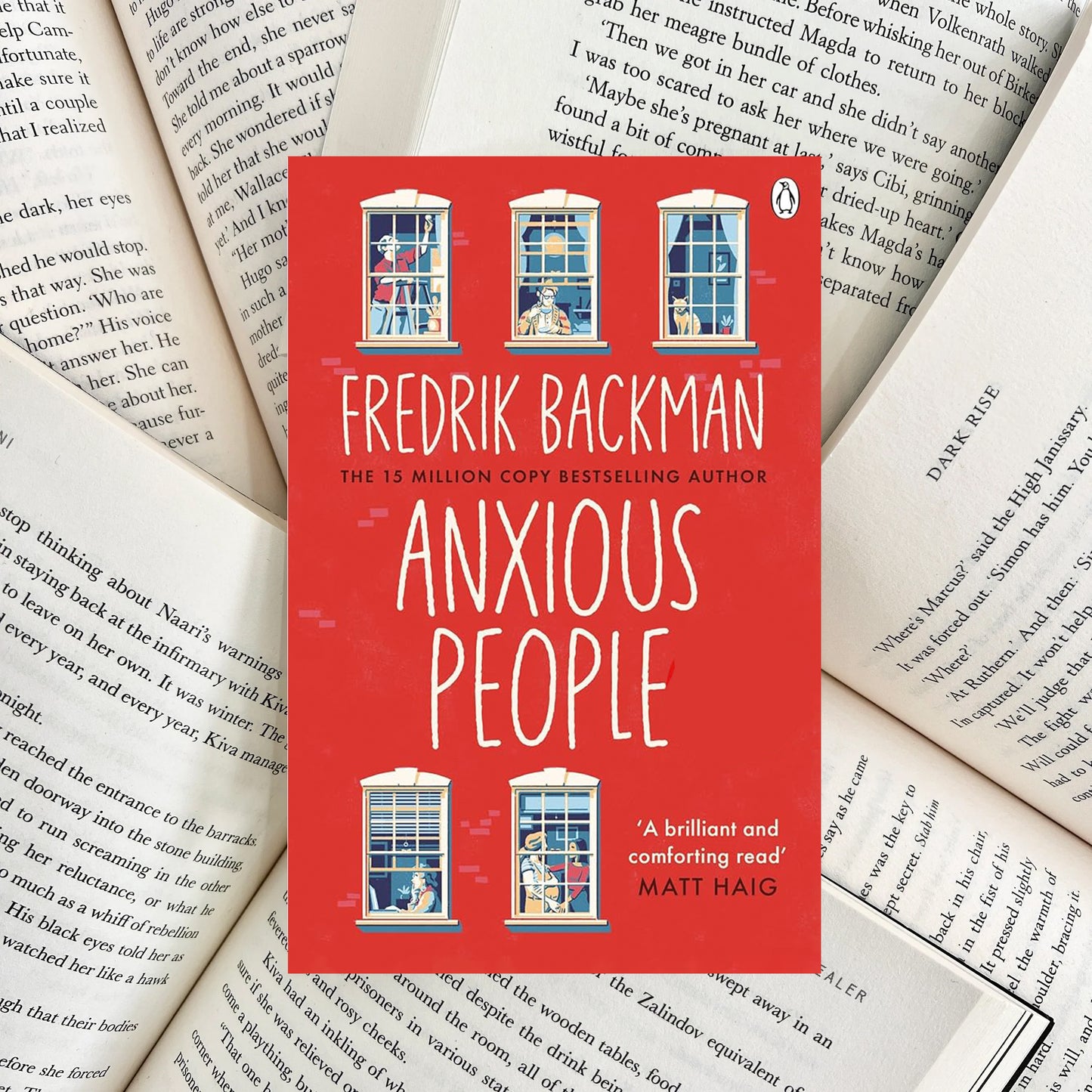 Anxious People By Fredrik Backman (SECOND-HAND)