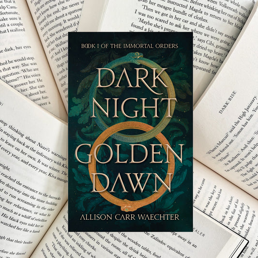 Dark Night Golden Dawn By Allison Carr Waechter (NEW)