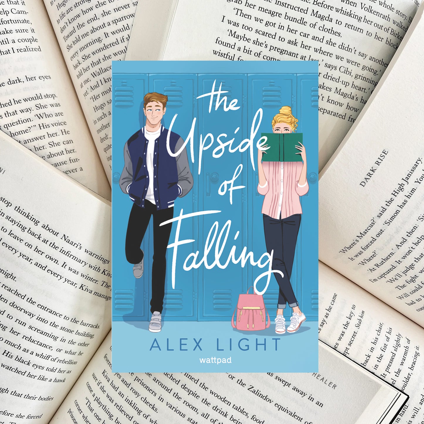 The Upside of Falling By Alex Light (SECOND-HAND)