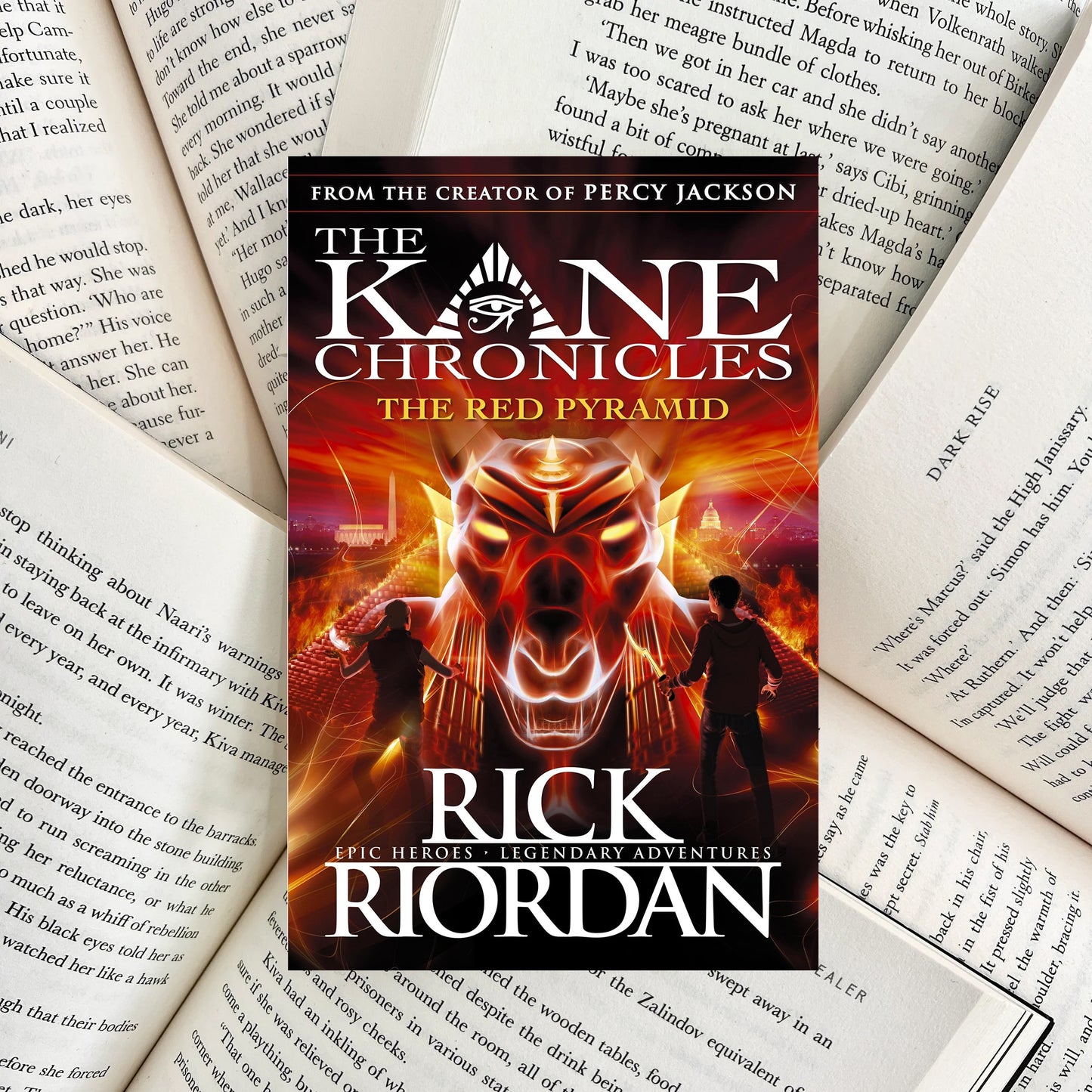 The Red Pyramid By Rick Riordan (NEW)