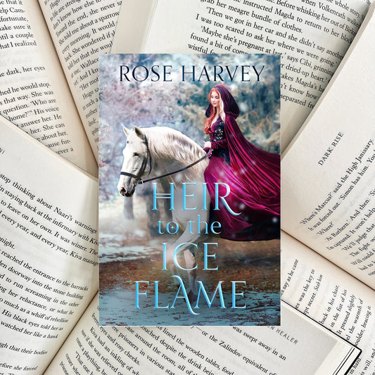 Heir to the Ice Flame By Rose Harvey (SECOND-HAND)