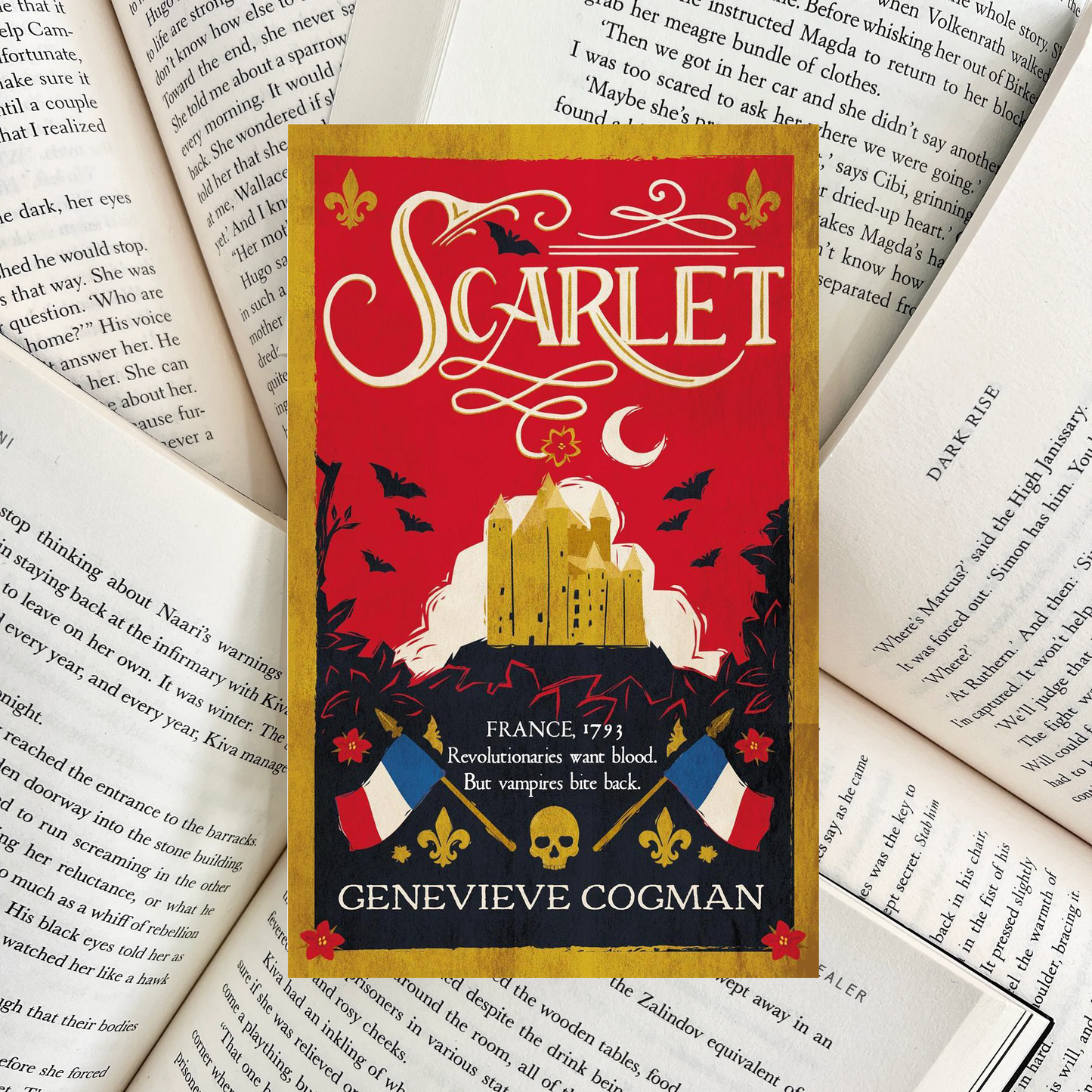 Scarlet By Genevieve Cogman SIGNED HARDBACK (NEW)