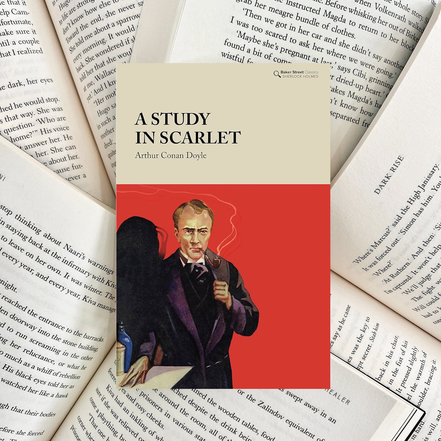 A Study in Scarlet By Arthur Conan Doyle HARDBACK (NEW)